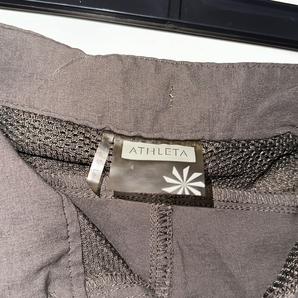 Athleta‎ Commuter Capri Green Women's Size 4 - Picture 6 of 8